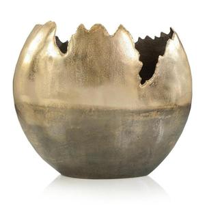 Abstract Design <b>Gold</b> Flower <b>Vase</b> Handmade Latest Design Metal <b>Vases</b> For Flowers Eco Friendly Customizable & Durable Flower Pot - Product Image 4