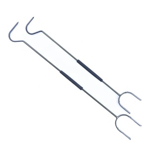 Piège maçonnique Master Mason - Ceinture extensible en métal massif avec pince anti-serpent et crochet, écologique pour le contrôle des serpents [Bleu et Blanc] - Product Image 1