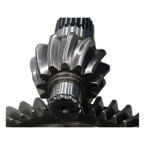 Ensemble d'engrenages coniques hélicoïdaux à haute précision |   Dents, alvéoles et diamètres personnalisés |   OEM - Product Image 1