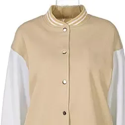 Chaqueta Varsity con Parches, Chaqueta Bomber de Diseño de Lujo, 480 GSM, Algodón Estándar Transpirable de Secado Rápido, Impresión Digital Invernal, Solución Integral - Product Image 4