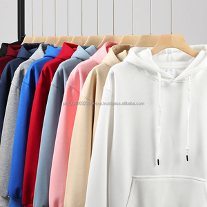 Sudadera con Capucha Lisa de Algodón para Hombre, Venta al por Mayor en China, Sudadera con Capucha Extra Grande para Hombre - Product Image 1