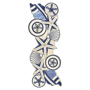 ผ้าปูโต๊ะลูกปัดแก้วลายดอกไม้ออกแบบได้ตามต้องการขนาด36 "ทำจากผ้าฝ้ายคุณภาพสูงงานแต่งงานในบ้านสำหรับเทศกาลคริสต์มาส - Product Image 2