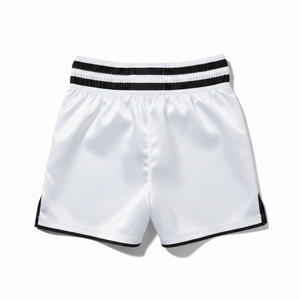 Pantalones Cortos de Lucha Profesionales de Primera Calidad, Logotipo del Equipo Personalizado Sublimado, Pantalones Cortos de Boxeo con Cintura Elástica Alta, Ropa de Lucha MMA - Product Image 2