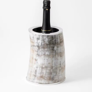 Porte-bouteille de champagne en forme personnalisée, en matériau organique, fait à la main, écologique, nouveau design, décoration d'intérieur - Product Image 1
