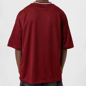 T-shirt homme en coton épais de haute qualité, coupe oversize, col en V, style streetwear, grande taille, imprimé, décontracté - Product Image 3