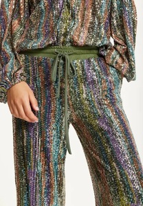 Highest Demanding Loose Fitted Women's Clothing Multi Color Design Button Down Closure <b>Blazer</b> & Pants <b>Sets</b> In Low MOQ - Product Image 5