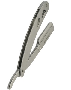 Navaja de Barbero Quirúrgica Tegra de Una Sola Hoja, Más Vendida, Hoja de Acero Inoxidable, Mango Metálico Plegable, Reutilizable, de Alta Calidad, Novedad - Product Image 4