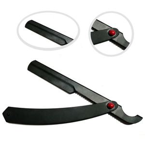 RSI Professional Quality Stainless Steel Turkish Design Black Color Multiple Color Options Custom Logo Folding Barber Razor - Product Image 6