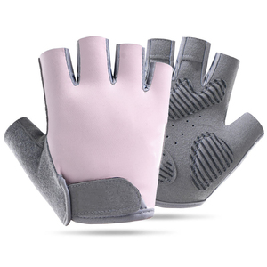 Gants de cyclisme demi-doigts en maille respirante unisexe pour l'été et le fitness - Product Image 4