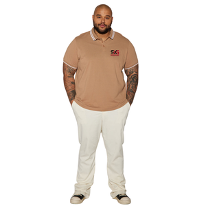 Men's Polo <b>Shirt</b> Contrast Trim Short Sleeve <b>Collared</b> <b>T</b> <b>Shirt</b> Custom Logo Casual Wear - Product Image 3