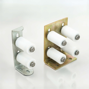 Soporte de Rodillo para Puerta de Garaje de Nylon y Acero Inoxidable con Bajo Nivel de Ruido, 50mm de Grosor, para Uso en Estacionamientos, Herraje Duradero - Product Image 2