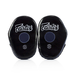 Fairtex Curved Focus Mitts Leather Boxing Punch Pad Target Mitts For Muay Thai MMA Speed Accuracy Striking Training - Product Image 2