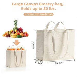 Sacs en toile de qualité supérieure en gros, sacs en toile de marque privée haut de gamme, sacs en toile à prix abordable - Product Image 2