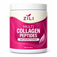 Collagène en poudre multi-peptides OEM sous marque privée pour la peau, les cheveux, les ongles et le soutien articulaire