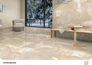Carreaux de porcelaine ultra brillants de qualité supérieure, format 600x1200, grand format, pour sols et murs, usage résidentiel et commercial de luxe - Product Image 2