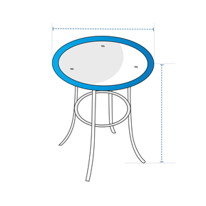 <b>Round</b> Patio <b>Table</b> Custom <b>Covers</b> <b>Table</b> <b>Covers</b> from Viet Nam 420D / 600D Polyester Oxford HDT Outdoor <b>Table</b> <b>Covers</b> - Product Image 2