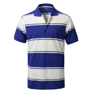Camiseta de Hombre con Logotipo Frontal, Tejida, de Manga Corta, Estilo Casual, Corte Regular, Tejido de Algodón Transpirable - Product Image 1