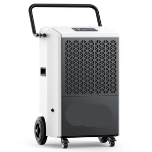 Déshumidificateur fiable de 60 pintes, contrôle rapide de l'humidité, fonctionnement silencieux, design portable pour chambre, sous-sol et bureau - Product Image 5