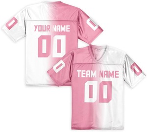 Top Quality Custom Graphic Print Boxy Soccer <b>Tshirt</b> for Women Breathable Mesh V-neck Sweat-absorbent Cropped Football Jersey - Product Image 4