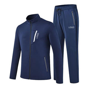 Conjunto Deportivo de Invierno para Hombre, 100% Algodón, Estilo Jim Fitness, Informal, para Entrenamiento y Jogging, Manga Larga, Talla Grande, Forro Polar, Secado Rápido y Transpirable - Product Image 3