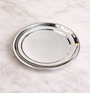 Plato redondo de vidrio transparente para servir, apto para lavavajillas, para uso en restaurantes y cocinas, a un precio asequible. - Product Image 2
