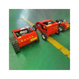 DIY Industrial Lawn Mower Automatic Grass Cutting Machine Self Propelled Diesel <b>Powered</b> 100L Grass Box for Sale USA Canada - Product Image 5
