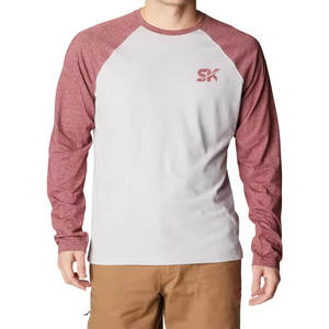 Nouveaux arrivages : T-shirts raglan unis, matière durable, qualité supérieure. - Product Image 1