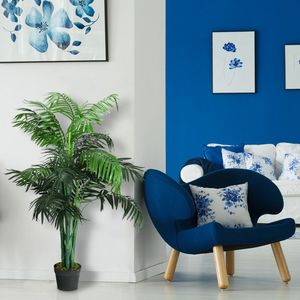 Palmera Areca Artificial de 3.5 Pies, Árbol Decorativo de Seda con Cesta, Elegante Decoración para Interiores y Exteriores del Hogar - Product Image 3