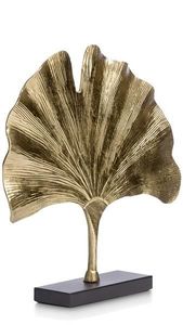 Sculpture de feuilles, décoration contemporaine pour la maison, design de feuillage, forme irrégulière, ornement de salon, artisanal, sur pied, personnalisable - Product Image 3