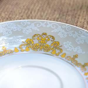 Dinara Fine Bone China Cup <b>Set</b> Vintage New (<b>Set</b> <b>6</b>)-Dishwasher Safe Tableware <b>Sets</b> <b>for</b> Tea Dinner ABS Boxed <b>for</b> Kitchen Use - Product Image 3