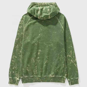 Sweat à capuche oversize personnalisable en molleton délavé pour homme, hiver, polyester/coton, thermique, brodé, streetwear vintage, taille XS - Product Image 5