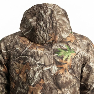 Veste de chasse pour homme à prix raisonnable, motif uni, manches longues, à capuche, imperméable, softshell, pour activités de plein air - Product Image 6