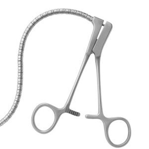 V. Mueller CV1133 Cosgrove <b>Quick</b> Bend T Flex <b>Clamp</b> Forceps Stainless Steel Surgical Vascular Atraumatic Grasping Instrument - Product Image 6