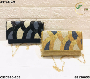 Elegante Bolso de Yute Hecho a Mano para Mujer, Bolso de Moda de Fibra Natural para Uso Diario - Product Image 2