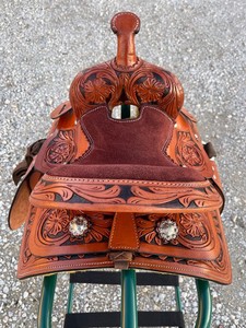 Premium Quality New Design Western Leather Saddle | Available at Low Price Horse Racing Products From India - Product Image 4