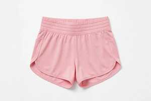 Shorts Deportivos Azules para Mujer, Corte Holgado, Cintura Elástica Media, Casuales, para Correr - Product Image 5