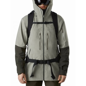 Veste de ski imperméable surdimensionnée pour homme, personnalisée OEM, 100% polyester, respirante, isolée, à capuche, pour snowboard, randonnée, combinaison de neige - Product Image 4