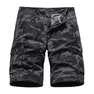 High Quality 100% Cotton Casual Men's Cargo Shorts Quick Dry & Breathable Outdoor Sports Hunting Wear Wholesale - Product Image 1