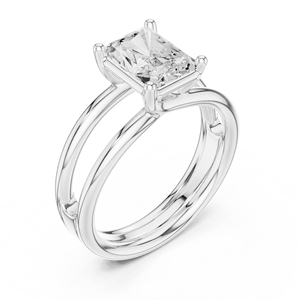 แหวนหมั้นเพชรทรงรัศมี 2 กะรัต เพชรเลี้ยงในห้องปฏิบัติการ ตัวเรือนทอง 14K พร้อมใบรับรอง IGI VS1 E สำหรับวันครบรอบแต่งงาน ขายดี - Product Image 6