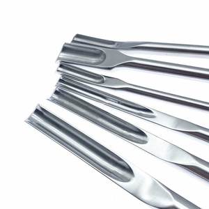 Ensemble d'osteotomes et de ciseaux à os, instruments chirurgicaux orthopédiques en acier inoxydable, kit d'opération réutilisable - Product Image 3