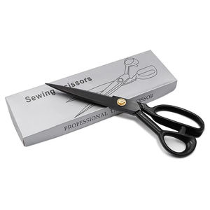 Ciseaux de couture professionnels robustes en acier avec manche, ciseaux de tailleur et de modiste tranchants pour tissus, pour usage bureautique - Product Image 4