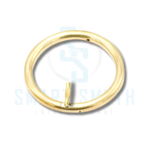 แหวนจมูกทองเหลืองรูปทรงหัวกระทิง - Product Image 4