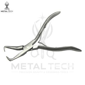 Alicates Profesionales para Extensiones de Cabello de Doble Uso con Recubrimiento Arcoíris, Alicates Curvos con Dientes de Acero Inoxidable Sostenible - Product Image 4