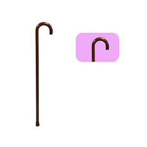 Bâtons <span class=keywords><strong>de</strong></span> <span class=keywords><strong>marche</strong></span> en <span class=keywords><strong>bois</strong></span> vintage <span class=keywords><strong>de</strong></span> haute qualité pour hommes, femmes et personnes âgées, avec poignée - Product Image 4