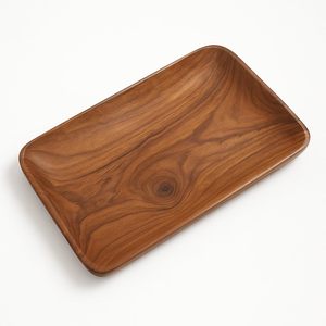 Bandeja de madera de buena calidad para servir té y desayuno, plato decorativo para comedor y cocina, de proveedor indio para exportación a granel. - Product Image 1