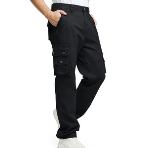<b>Cargo</b> <b>Work</b> Pants Outdoor Black Dust Proof Pockets Comfortable Fit Uniform Type Workwear For Sale - Product Image 1