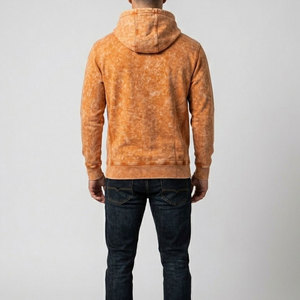 Sweat à capuche délavé à l'acide pour homme – Coton premium, manches longues, coupe classique, léger et respirant pour l'hiver, streetwear et voyage - Product Image 4
