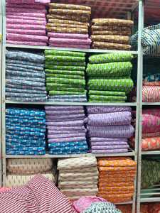 Manufacturer Wholesaler Large Cotton Weekender Travel <b>Duffle</b> <b>Bag</b> Handmade Quilted Fabric Zipper Closure Lightweight Durable <b>Bags</b> - Product Image 4