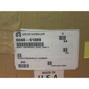 AMAT 0040-61089 ตัวเครื่อง, เครื่องพ่นไอน้ำ, Cuxz, BKM II - อุปกรณ์และอะไหล่เซมิคอนดักเตอร์ระดับโลกที่เชื่อถือได้ - Product Image 3