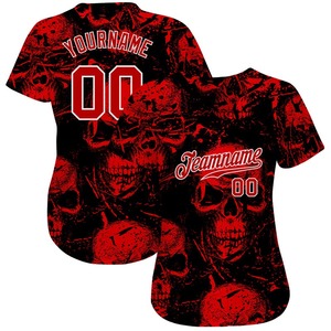 Grey Red BASEBALL 2 Button V-Neck Jersey Design Heat Transfer <b>Sticker</b> Team Logo Print on Baseball Jersey Two in One Baseball Set - Product Image 2